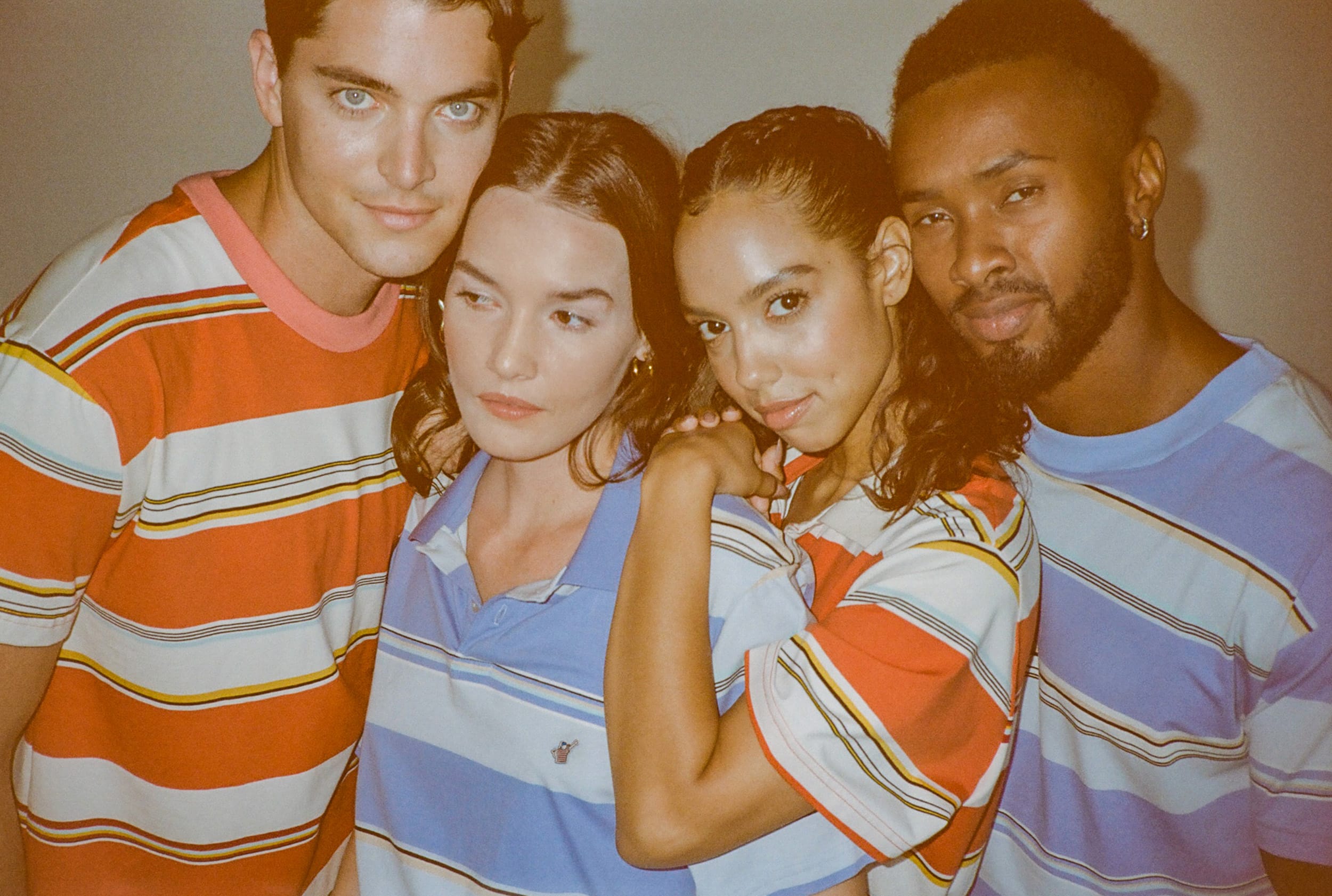 30th Anniversary Original Striped Polo Banner