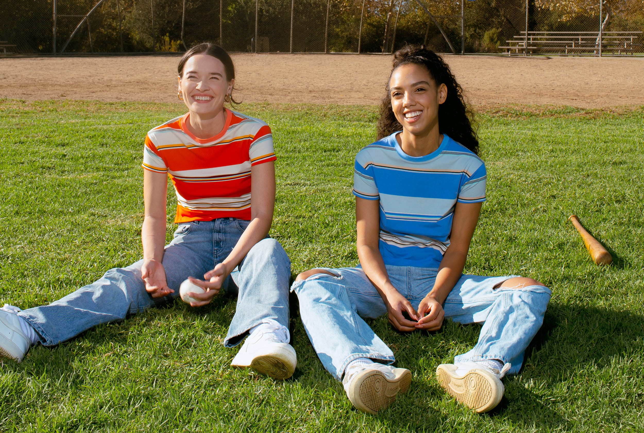30th Anniversary Original Striped Tee Banner