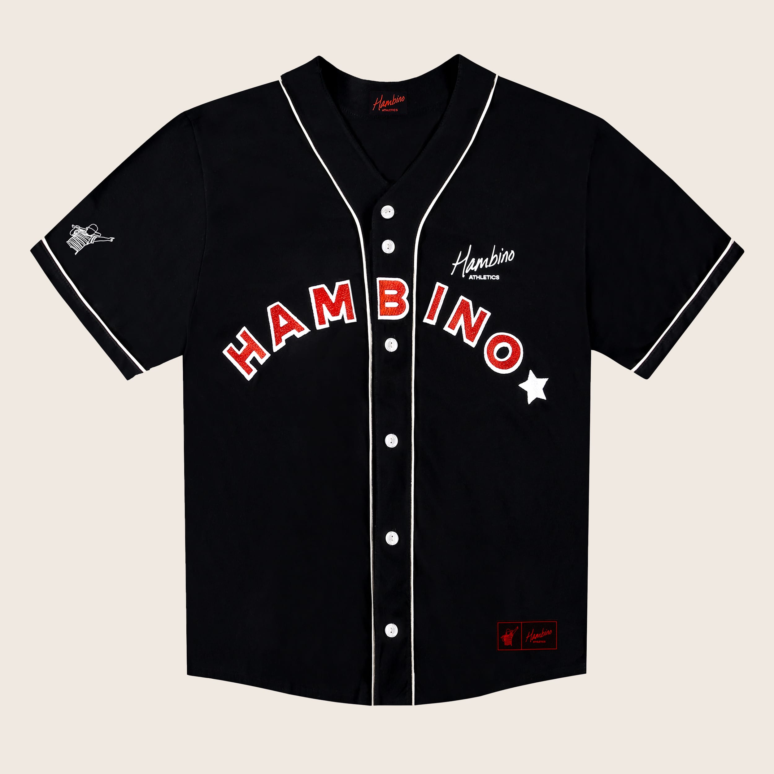Signature Jersey - Black - Hambino Athletics L / Black - Sandlot Inspired Athleisure
