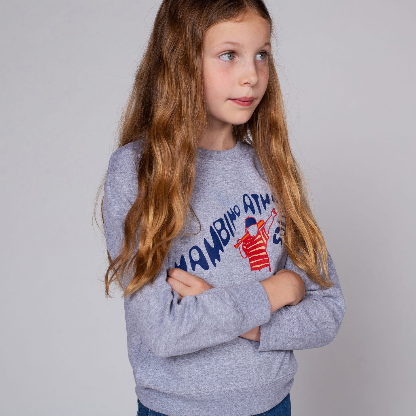 Kids Grand Slam Fleece Crewneck